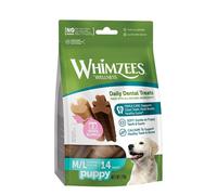 WHIMZEES Puppy Stix, Gli Stick Dentali para Cuccioli (9-18kg), Ingredienti Naturali, Senza Cereali, 14 Pezzi, Taglia M/L