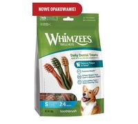 Whimzees Snack dentale Naturale Spazzolino - Small 24 pezzi - 1° ORDINE? scegli lo sconto BZR5 / BZR20 + 200 punti fedeltà