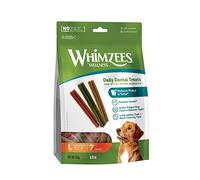 WHIMZEES Stix L, Stix da Masticare Per l'igiene Dentale per Cani di Grande Taglia (18-27kg), Ingredienti Naturali, Senza Cereali, 7 Pezzi, Taglia L