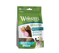WHIMZEES Puppy Stix, Gli Stick Dentali para Cuccioli (9-18kg), Ingredienti Naturali, Senza Cereali, 14 Pezzi, Taglia M/L