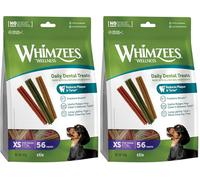 WHIMZEES stix premi per Cani, Grande, 50-Piece - X-Small/56-Piece (Confezione da 2)