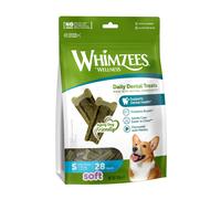 WHIMZEES Stix Soft S, 28 Pezzi - Taglia S, Snac 15 g Soft Stix - Borsa di Valore