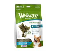 WHIMZEES, taglia S, 28 pezzi, Stix da Masticare Per l'igiene Dentale Dei Cani di Piccola Taglia, Per Una Masticazione Delicata, Adatti Ai Cani Anziani, Naturali, Al Gusto di Prezzemolo