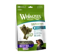WHIMZEES Stix Soft XS, 56 Pezzi - Taglia XS, S 7.5 g Soft Stix - Borsa di Valore