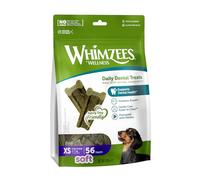 WHIMZEES, taglia XS, 56 pezzi, Stix da Masticare Per l'igiene Dentale Dei Cani di Taglia Molto Piccola, Per Una Masticazione Delicata, Adatti Ai Cani Anziani, Naturali, Al Gusto di Prezzemolo
