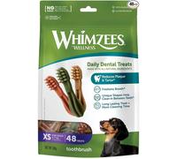 Whimzees® Whimzees Snack Dentale Naturale Spazzolino per Cani Toothbrush XS 48 pz