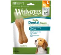 Whimzees® Whimzees Snack Osso di Riso per Cani Snack Dentale Naturale Ricebone M / L Busta Discovery