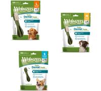 Whimzees® Whimzees Snack Spazzolino per Cani Snack Dentale Naturale Toothbrush Busta Discovery M