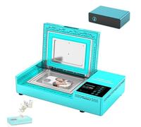 WHIPIN Macchina per pressa a Caldo 3D per cellulari, Macchina per trasferimento Termico per custodie con 2 stampi e 40 custodie, Riscaldamento rapido, Riproduzione ad Alta Definizione dei Colori