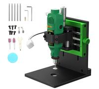 WHIPIN Rettificatrice CNC per telefoni, Piattaforma di rettifica per circuiti integrati con Regolazione a 5 velocità, Piattaforma di Riparazione per schede Madri PCB per telefoni con Luce LED