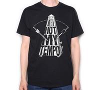 Whiplash T Shirt Not My Tempo Metronome for Drummers Film Fans Tee Men's Clothing Black XL