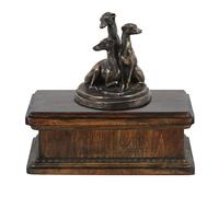 Whippet - urna esclusiva con l'immagine di un cane Art Dog IT