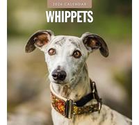 Whippets - Calendario da parete quadrato 2026 Red Robin Publishing