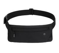 WHIPPY Cintura da corsa per borsa per telefono Regali da corsa per le donne Marsupio per gli uomini Corridori elastici Cintura per denaro Supporto per telefono Trekking Marsupio, Nero , 9.5" L x 3.9