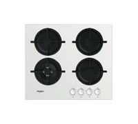 Whirlpool AKT 625/WH Nero, Bianco Da incasso 60 cm Gas 4 Fornello(i)