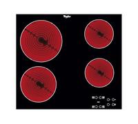Whirlpool AKT 8090/NE Nero Da incasso 60 cm Ceramica 4 Fornello(i)