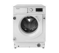 WHIRLPOOL BI WMWG 81485E EU LAVATRICE INCASSO, Caricamento frontale, 8 kg, 14 programmi, Profondità 54,5 cm, Giri 1351 rpm, Bianco, livello rumorosità centrifuga 70 dB(A