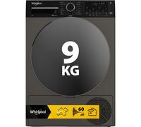 Whirlpool C WD 96M GBS IT, Capacità 9kg colore Manhattan Grey, Dis...