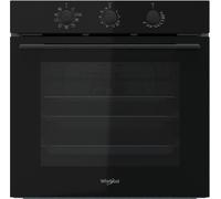 Whirlpool Forno Elettrico da Incasso Ventilato con Grill 71 Litri 60 cm Classe A colore Nero - OMK38HU0B
