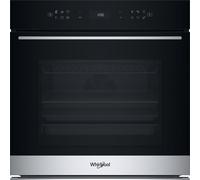 Whirlpool Forno Elettrico da Incasso Ventilato Multifunzione con Grill Tecnologia 6° SENSO 73 Litri 60 cm Classe A+ colore Nero e Acciaio Inox - WOI78HT1SXA