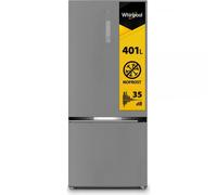 Whirlpool - WHK2 6554 X6E Frigorifero combinato a libera installazione, Dual no frost, 78cm, Classe C, Pearl Inox, 35dbA, h188cm