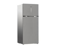 Whirlpool WHD2 6552 X4E Frigorifero doppia porta a libera installazione, Dual no frost, 78cm, Classe E, Pearl Inox, 37 dbA, h 187cm