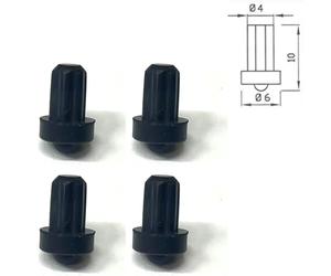 Whirlpool Ignis serie 4 gommini griglie piani cottura paracolpi antigraffio