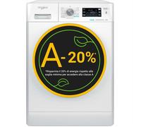 Lavatrice a libera installazione a carica frontale Whirlpool: 8,0 kg - FFB 848 BSV IT 859991680760