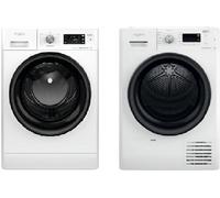WHIRLPOOL - Lavatrice FFB D95 BV IT + Asciugatrice FFT M11 9X2B IT