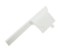 WHIRLPOOL Maniglia porta moderna in lega di acciaio, Bianco, 480132101544