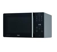 Whirlpool MCP 349 SL Forno a Microonde Chef Plus termoventilato combinato, 25 Litri, Argento, con steamer, griglia alta, griglia bassa e piatto Crisp + maniglia