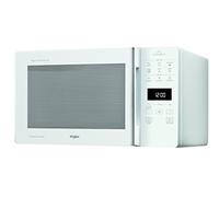 Whirlpool MCP 349 WH Forno a Microonde Chef Plus termoventilato combinato, 25 Litri, 1700W/900W/800W, Bianco, con steamer, griglia alta, griglia bassa e pitto Crisp + maniglia