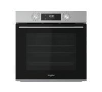 Whirlpool Forno Elettrico da Incasso Ventilato Multifunzione con Grill 71 Litri 60 cm Classe A+ Autopulizia Idrolitico colore Inox Linea Elements - OMK58HUOX