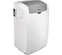 Whirlpool PACW29COL, Climatizzatore portatile, 9000BTU, display LED, colore bianco, con telecomando
