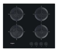 WHIRLPOOL PLACA DE GAS AKT 616 / NB NEGRO INTEGRADO 60 CM 4 ZONA (S)