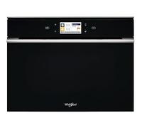 Whirlpool W11MW161 - Microonde combinato da incasso, per microonde + vapore + grill integrabile, 40 litri, 900 Watt, colore: Nero