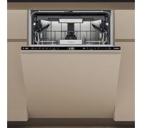 Whirlpool W7I HF60 TU - Lavastoviglie 60 cm, 15 coperti, scomparsa totale, Classe energetica A, Nero