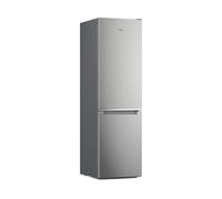 Whirlpool W7X92IOX - Frigorifero combinato da 367 litri, No Forst, Inox, Classe energetica E