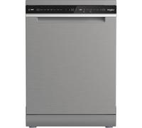 Whirlpool W8F HS61X, Lavastoviglie MaxiSpace 60cm, classe A, 15 coperti, 41dBA, Inox Whirlpool