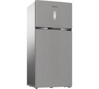 Whirlpool WHD2 6633 X5E Frigorifero doppia porta a libera installazione, Dual no frost, 83cm, Classe D, Pearl Inox, 35 dbA, h 188cm Whirlpool