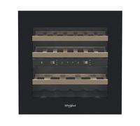 WHIRLPOOL WHW60D2B CANTINETTA INCASSO, 21 bottiglie, dimensoni: L 59,5 cm, A 59,5 cm, P 55,9 cm, Nero