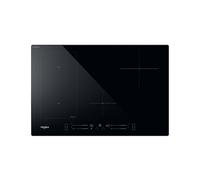 WHIRLPOOL WLS2177CPN PIANO INDUZIONE 77CM 4 ZONE FLEXICOOK NERO