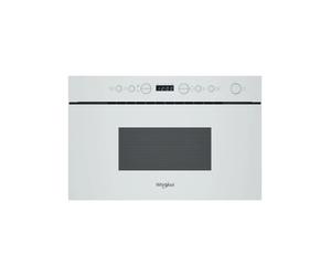 Whirlpool WMN14BW Bianco Microonde con grill Da incasso 22 L 750 W
