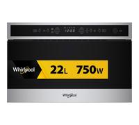 Whirlpool WMN4I4BX Microonde con grill, inox, Display digitale, Crisp, Jet defrost 22 Lt Whirlpool