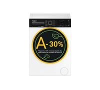 WHIRLPOOL WPM 99W ADS IT LAVATRICE, Caricamento frontale, 9 kg, 15 programmi, Profondità 58 cm, Giri 1400 rpm, Bianco, livello rumorosità centrifuga 72 dB(A
