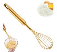 WHISK EVOG THISCHE CHIETTO DELL'EUB DA 12 POLLICA INCONTRO IN ACCIAIO IN ACCIAIO FRAZIONE CON MUSSHE E COLO CHIECO PER COLO PER CUCINA, MES e MESSARE, SUNCHI