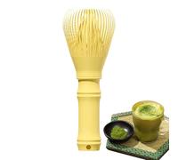 WHISK MATCHA - Pennello per il tè giapponese per la preparazione di matcha | Strumento di agitazione PP resistente con foro sospeso | Frusta riutilizzabile per mescolare tè verde, caffè e latte