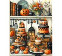 Whisk & Write: Kitchen Composition Notebook | Vintage Halloween-Themed Kitchen Journal | Shabby Chic Recipe Keeper | 120 College-Ruled, Lined, White Pages