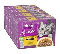 Whiskas Aromatic SELECTION™ Selezione di Pollame in Salsa - Confezione Multipla 12 x 85 g - 1.020 g