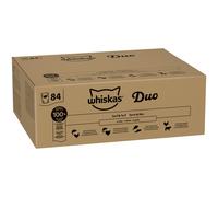 Whiskas 1+ buste 84 x 85 g - Duo Terra e Mare in gelatina